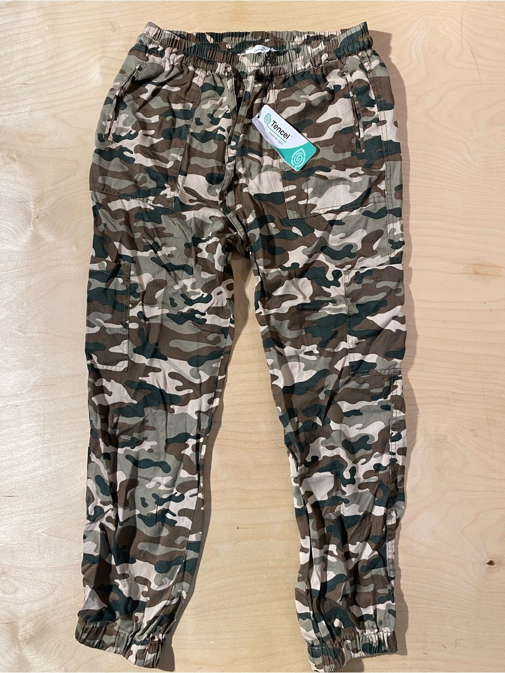 Love Tree Camouflage Jogger Pants - Green/Brown Camo Medium (RY)